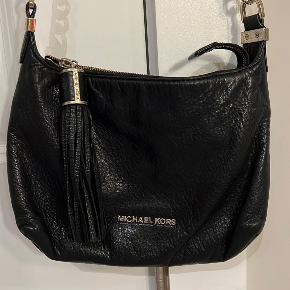 Black Michael Kors cross body bag